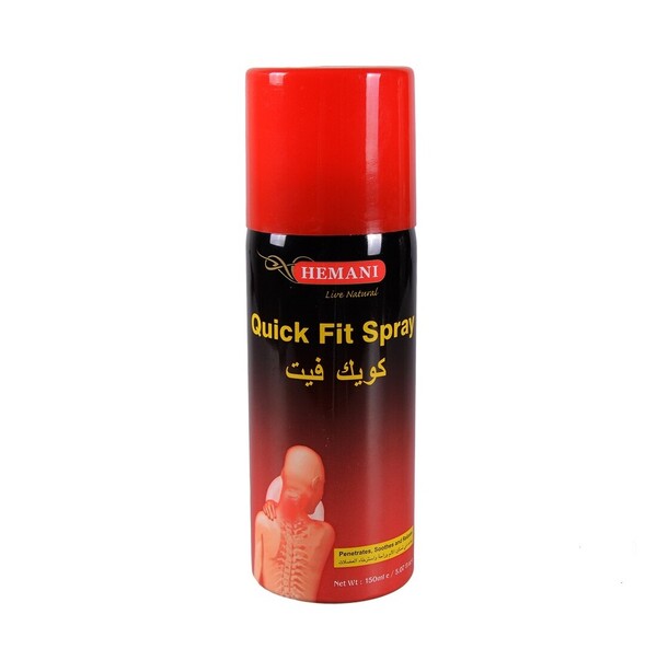 Spray de masaje Quick Fit para un alivio instantáneo - 150 ml - Quick Fit 