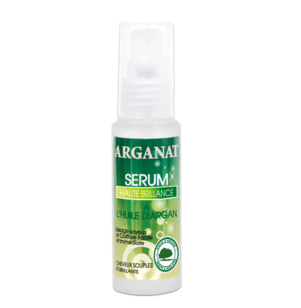 Suero brillo para el cabello con aceite de argán