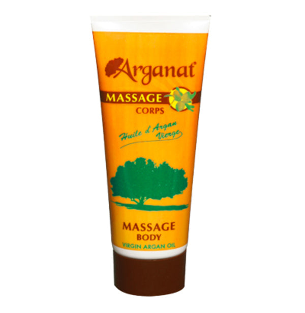 Pour masser le corps avec de l'huile d'argan vierge