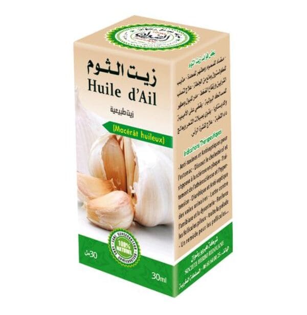 Huile d'ail 30 ml - Huile d'Ail