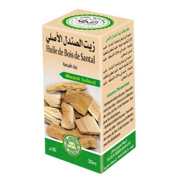 زيت الصندل الأصلي 30 مل - Huile de Bois de Santal