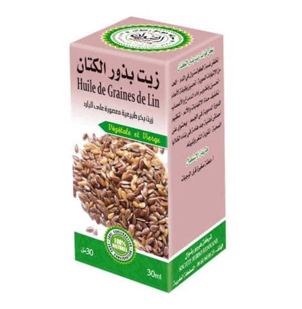 Flaxseed Oil 30ml - Huile de Graines de Lin