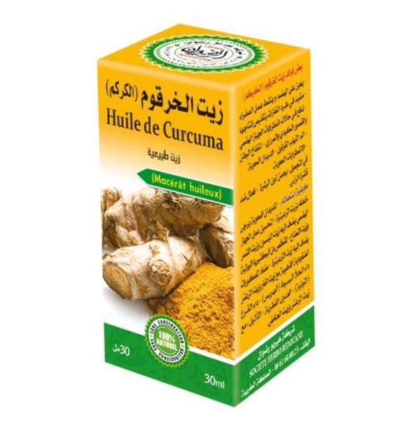 Castor oil - turmeric - 30 ml - Huile de Curcuma