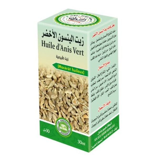 زيت الينسون الأخضر 30 مل - Huile d'Anis Vert