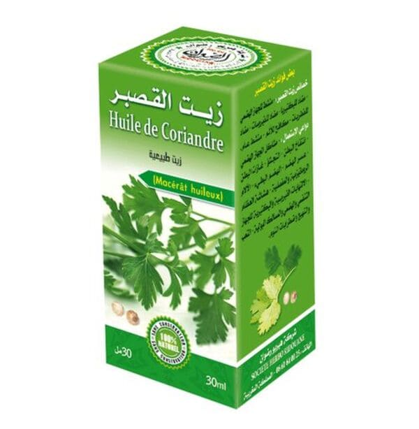 زيت القصبر 30 مل - Huile de Coriandre