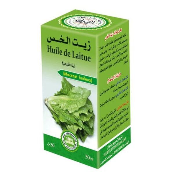 Huile de laitue 30 ml - Huile de Laitue 