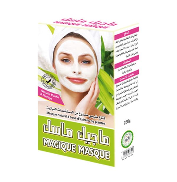 Masque magique aux herbes