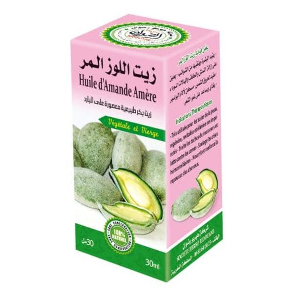 Aceite de Almendras Amargas 30 ml - Huile d'Amande Amère