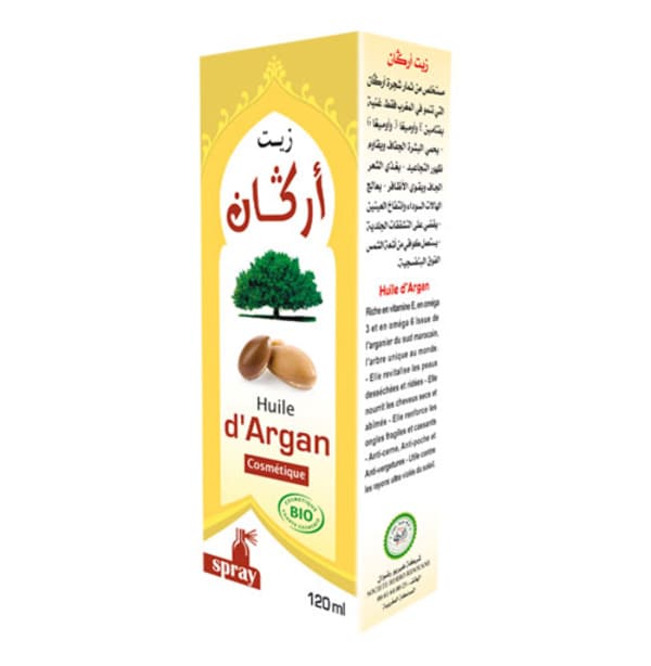 Huile d'Argan Spray 120ml - Huile d'Argan