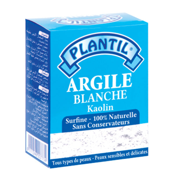 L'Argile Blanche est une excellente argile blanche pure, 100% naturelle, sans conservateur