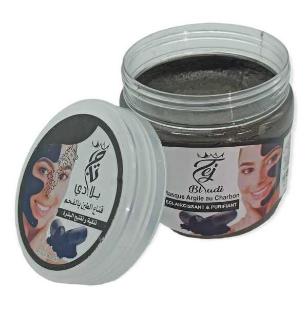 Charcoal mud mask