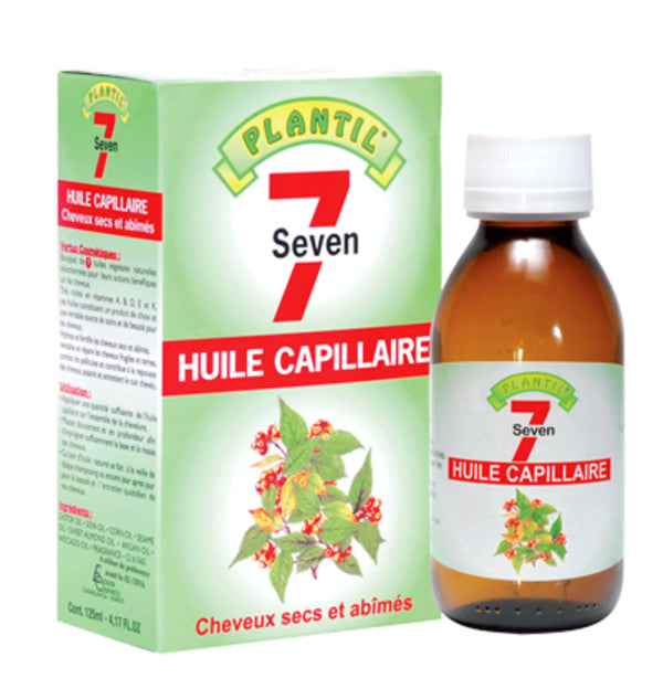 Sept huiles pour cheveux secs et cassants 125 ml