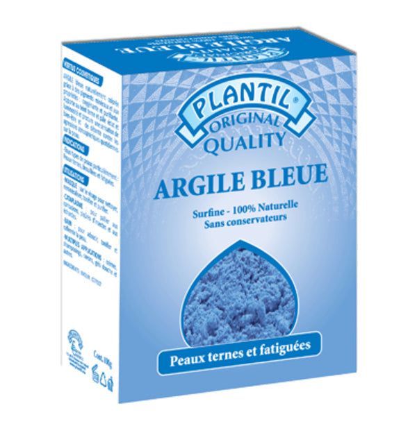 Masque à l'argile bleue pure, excellent, 100% naturel, sans conservateurs