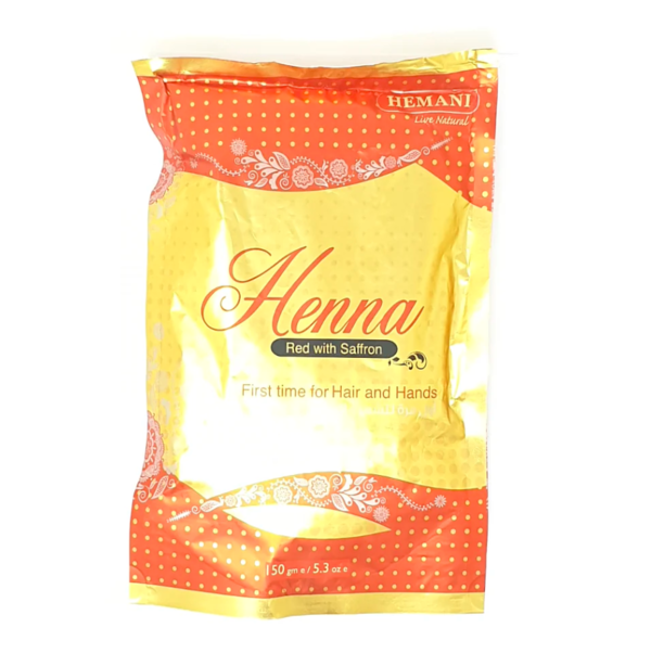 Red henna with saffron 150 gm