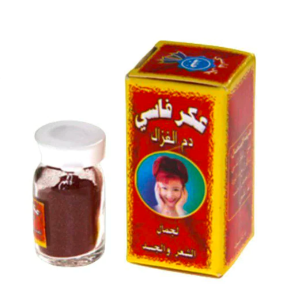 Akkar El Fassi with saffron